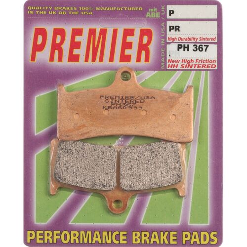 MV Agusta Brutale 910 S 2005-2008 Premier Sintered Front Brake Pads