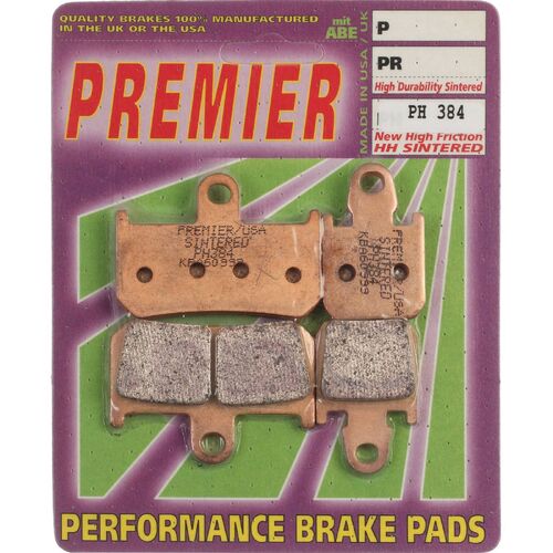 Yamaha MT01 2007-2015 Premier Sintered Front Disc Brake Pads