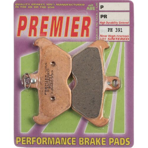 BMW R850C 1998-2000 Premier Sintered Front Disc Brake Pads Direct Replacement