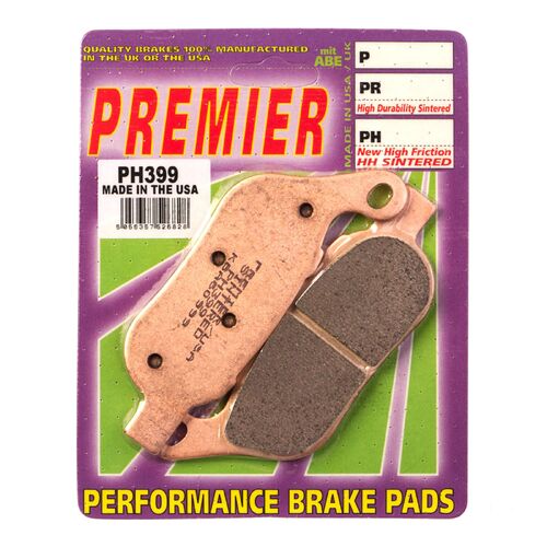 Harley Davidson FLSTSB 1584 Cross Bones 2008-2011 Premier Sintered Rear Brake Pads