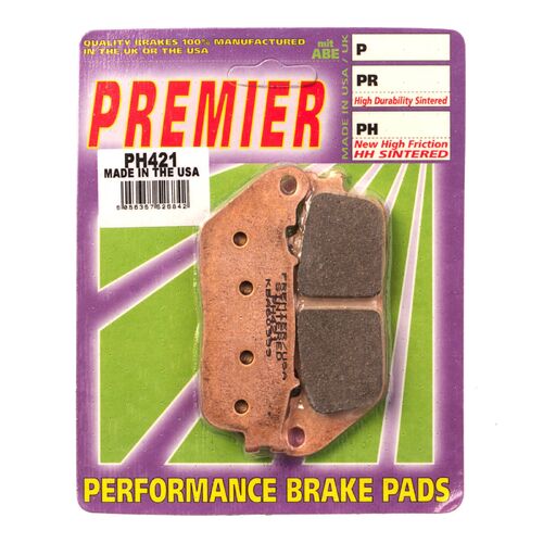 Honda VFR800Fi 2014 Premier Sintered Rear Disc Brake Pads Direct Replacement