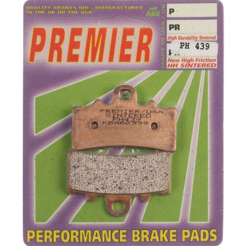 BMW G310GS 2018-2022 Premier Sintered Front Disc Brake Pads Direct Replacement