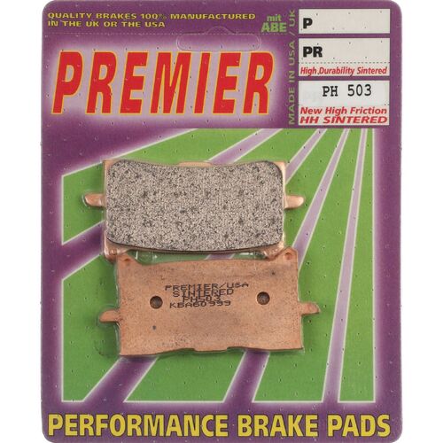 Honda CRF1100L Africa Twin Sports ES - DCT with EERA 2020 - 2021 Premier Sintered Front Brake Pads