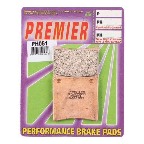 For Suzuki GSX750F 1989-1997 Premier Sintered Front Brake Pads