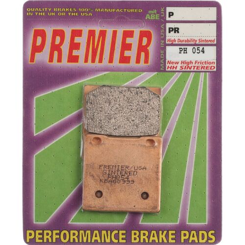 Kawasaki ZXR750 1989-1995 Premier Sintered Rear Disc Brake Pads