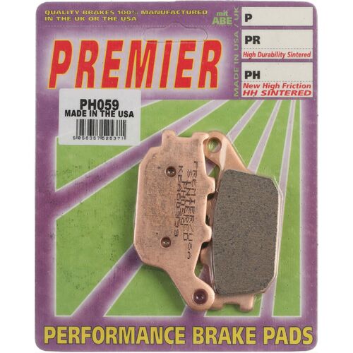 For Suzuki DL650X V-Strom ABS 2015-2018 Premier Sintered Rear Brake Pads