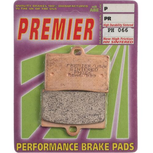 Ducati 888 1991-1995 Premier Sintered Front Disc Brake Pads Direct Replacement