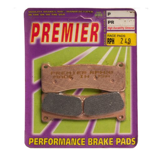 Kawasaki ZX6R ABS 2014-2015 Premier Racing Front Brake Pads