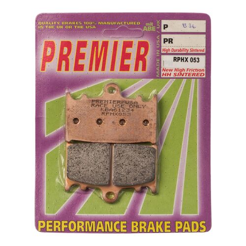 For Suzuki SV1000S 2003-2007 Premier Racing Sintered Front Brake Pads