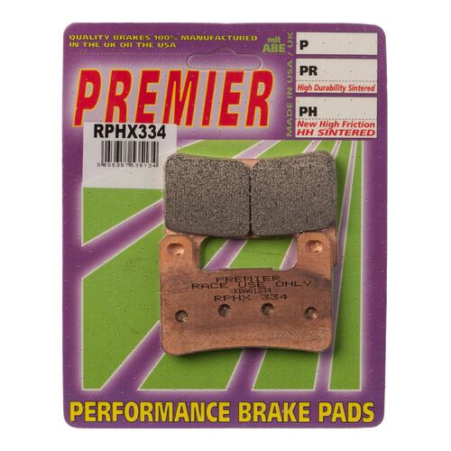 For Suzuki GSXR750 2004-2010 Premier Racing Sintered Front Brake Pads