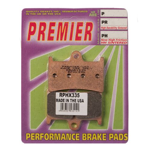 Yamaha YZF R1 2015 Premier Racing Sintered Front Disc Brake Pads
