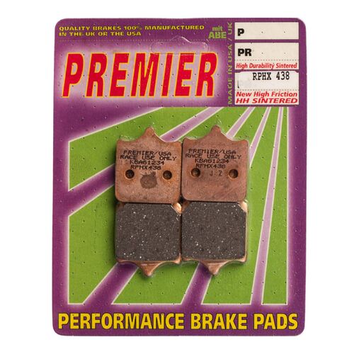 BMW S1000RR 2009-2018 Premier Racing Sintered Front Brake Pads