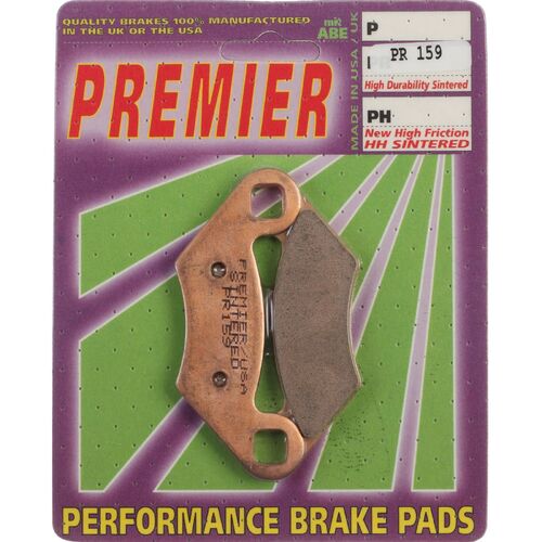 Polaris Hawkeye 300 2x4 2007 - 2016 Premier Full Sintered Front Brake Pads