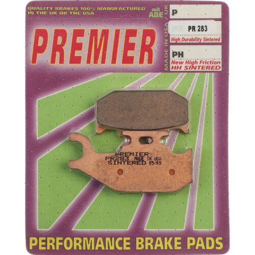Can-Am OutLander 500 Max 4WD 2011 - 2012 Premier Full Sintered Rear Brake Pads