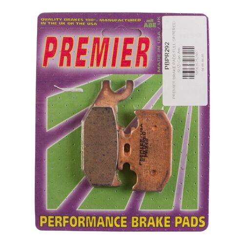Can-Am OutLander 650 XT 4WD 2008 Premier Full Sintered Right Front Brake Pads
