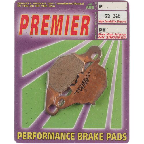 For Suzuki RM85L BW 2005-2022 Premier Full Sintered Rear Brake Pads