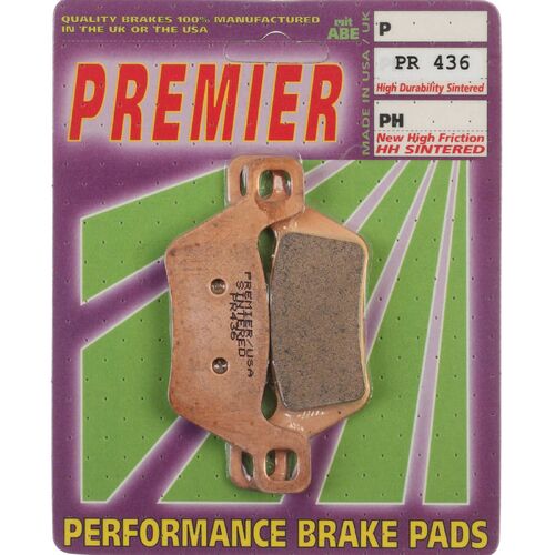 Kymco MXU500i IRS 2009-2016 Premier Full Sintered Front Brake Pads