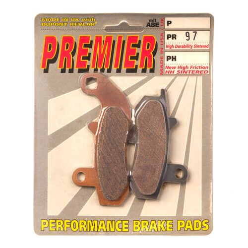 For Suzuki DR750S 1989-1991 Premier Full Sintered Rear Brake Pads