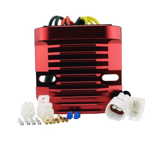 For Suzuki GSXr750 2006 RMSTATOR Aluminium Mosfet 12v Regulator Direct Replacement