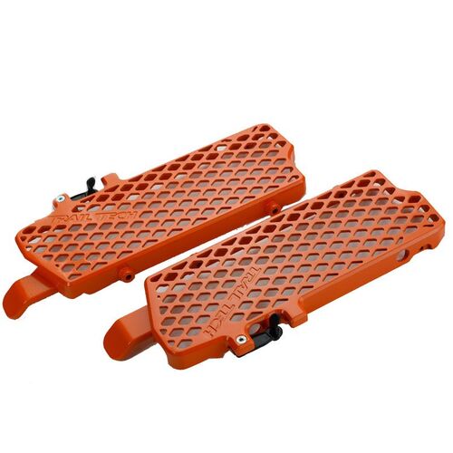 KTM 350 EXC-F 2014 Trail Tech Radiator Guard Orange