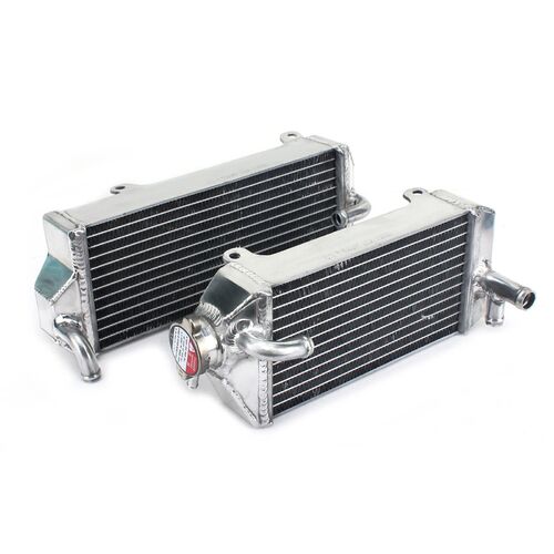 For Suzuki RM-Z250 2007 Whites Replacement Aluminium Radiator - Pair