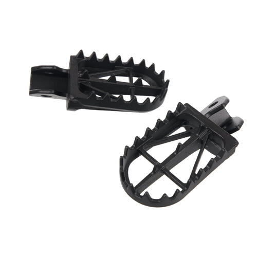Honda CRF110F 2019-2026 Zeta Wide Chromoly Mid Foot Pegs Black