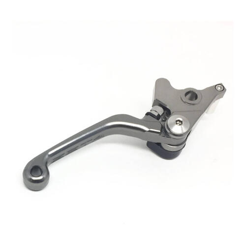 Kawasaki KLX140L Big Wheel 2008-2020 Zeta Pivot Brake Lever CP 3-Finger Silver