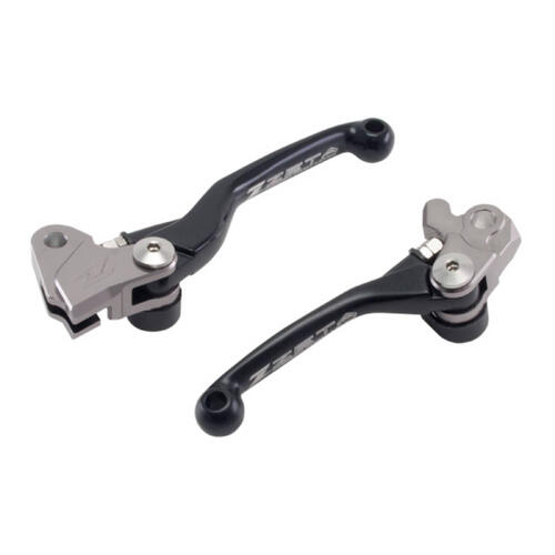 Kawasaki KX250F 2005-2012 Zeta Pivot Lever Set FP Black