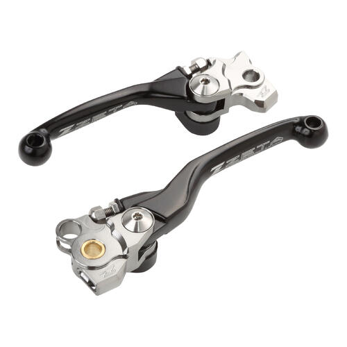 Kawasaki KX450X 2021-2023 Zeta Pivot Lever Set FP Black