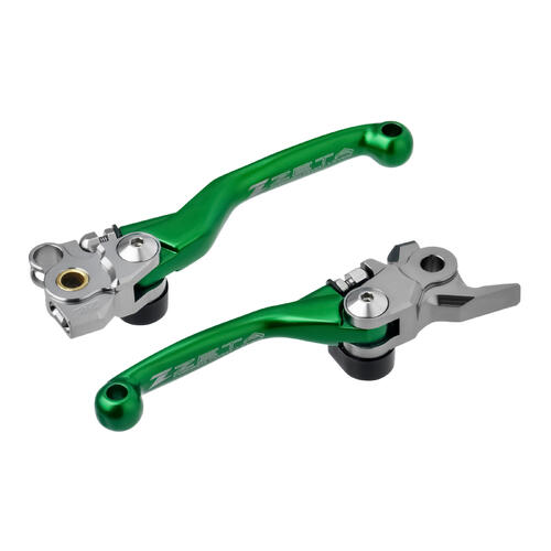 Kawasaki KX450X 2023-2026 Zeta Pivot Lever Set FP Green
