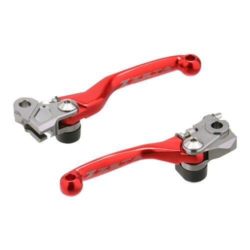 Kawasaki KX65 2000-2026 Zeta Pivot Lever Set FP Red