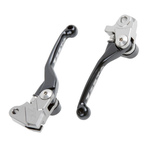 Yamaha YZ450FX 2016-2018 Zeta Pivot Lever Set FP Black