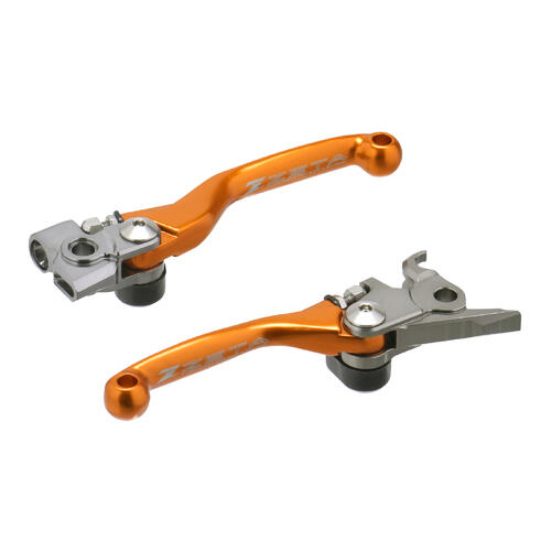 KTM 250 EXC 2006-2013 Zeta Pivot Lever Set FP Orange