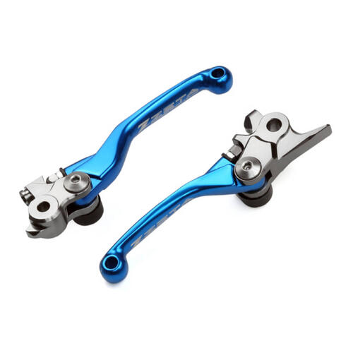 KTM 200 EXC 2014-2015 Zeta Pivot Lever Set FP Blue