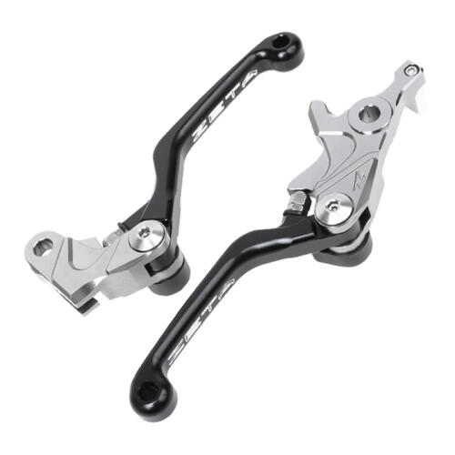 Honda CRF300L 2021-2025 Zeta Pivot Lever Set CP 3-Finger Black