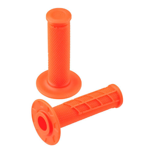 Kawasaki KLX110L 2010-2020 Zeta Dirt Grip Closed End Orange