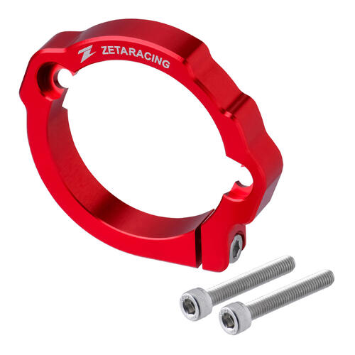 KTM 250 SX 2017-2026 Zeta Exhaust Flange Guard Red