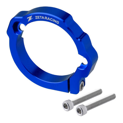 KTM 250 SX 2017-2026 Zeta Exhaust Flange Guard Blue