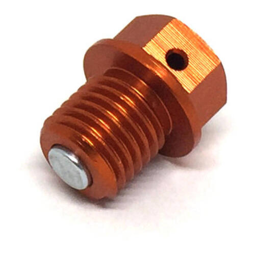 KTM 690 Duke 2008-2017 Zeta Magnetic Drain Bolt M12 x 12 P1.5 Orange