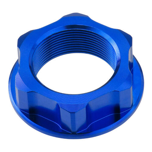 Yamaha WR450F 2004-2026 Zeta Stem Nut M24 x 32 P1.0 H12 Blue