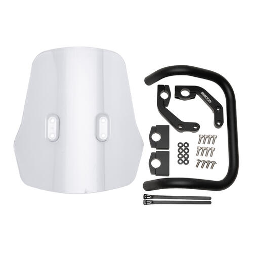 Honda CRF300L 2021-2025 Zeta Adventure Windscreen Clear