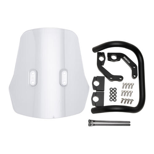 Honda CT125 Farm 2022-2026 Zeta Adventure Windscreen Clear