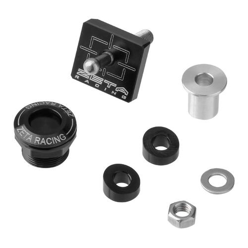 Yamaha WR450F 2024-2026 Zeta Quick Lock Black/Silver