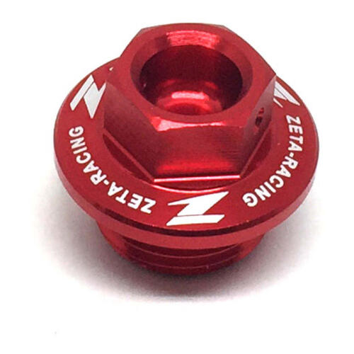 Kawasaki KX450X 2021-2026 Zeta Oil Filler Plug Red