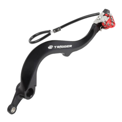 Kawasaki KX250F 2006-2020 Zeta Trigger Brake Pedal Red