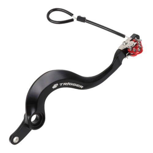 Suzuki RMX450Z 2010-2018 Zeta Trigger Brake Pedal Red