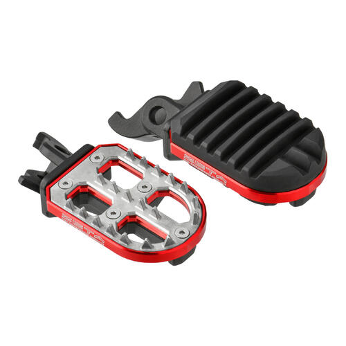 Honda CRF250L 2012-2020 Zeta Adventure Foot Pegs Black