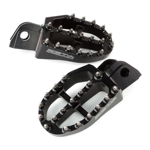 KTM 65 SX 2009-2023 Zeta Aluminium Foot Pegs Black