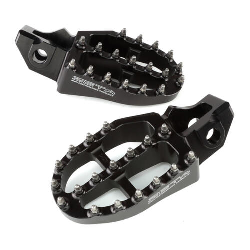 KTM 250 SX 2017-2022 Zeta Aluminium Foot Pegs Black