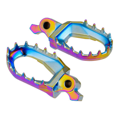 Yamaha WR450F 2024-2026 Zeta Max Foot Pegs Oil Slick